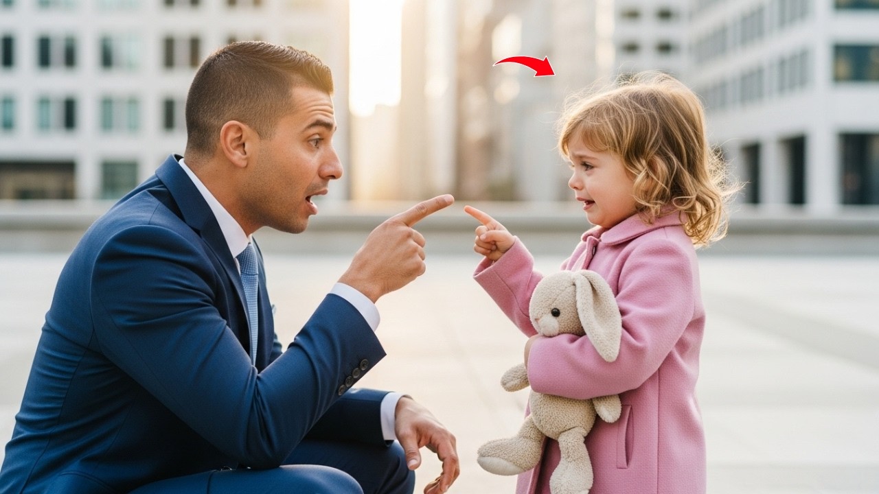 MILLONARIO CORRE A SU HIJA DEL LOBBY... HASTA QUE ELLA LE DICE: 