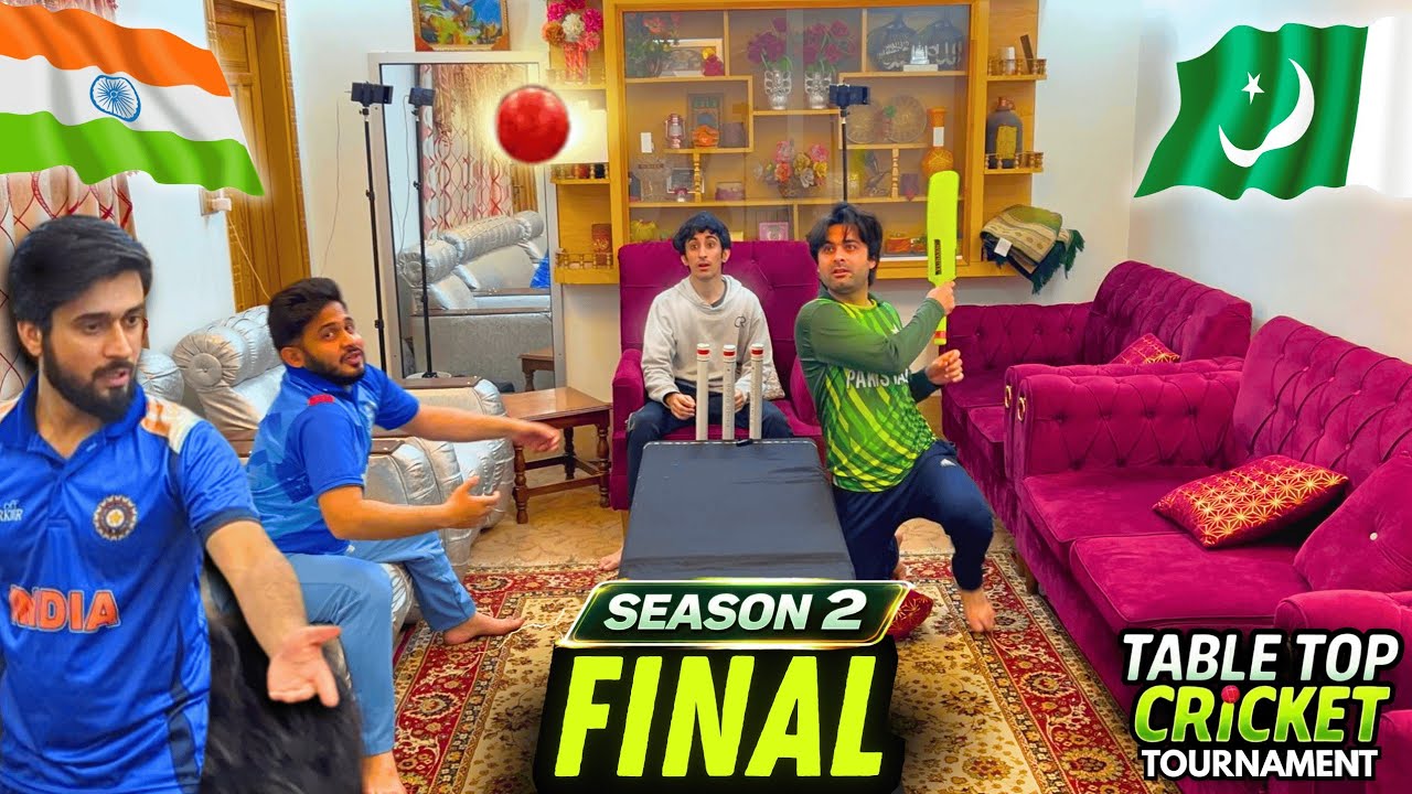 Last Over Drama! FINAL - IND vs PAK | Table Top Cricket Tournament Season 2