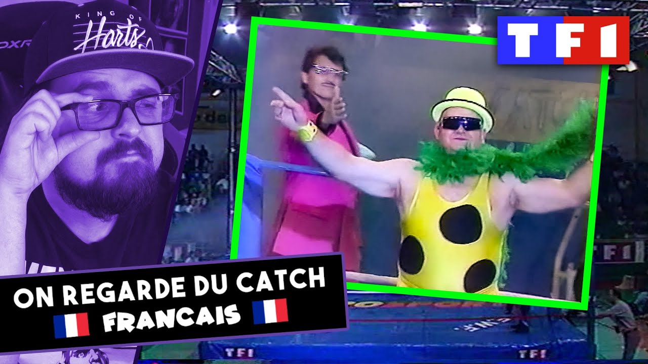 [On regarde du Catch] MONSIEUR JACKY is TRAVESTI MAN : Le Catch Français sur TF1 en 1991