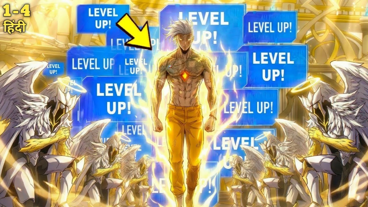 [1-4] I Lived the SAME DAY for 3000 Years, Even My Basic Skills Became God-Tier | Hindi Manhwa Recap