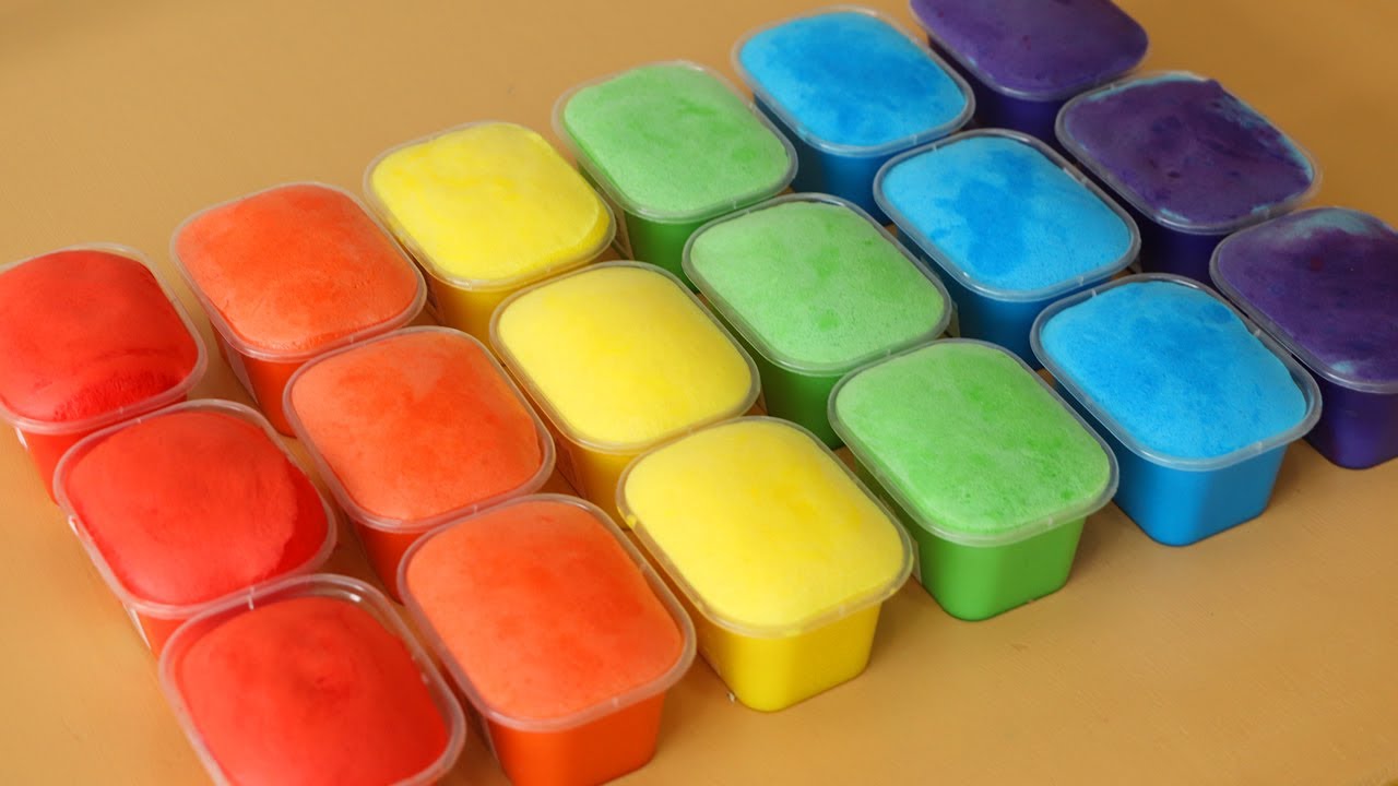 Iceberg Slime Coloring Compilation with Clay,glitter ! Most Satisfying Slime Video★ASMR★#ASMR