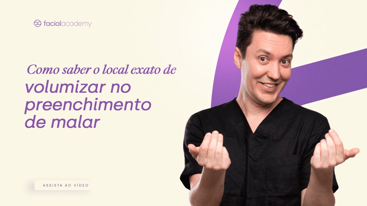 Como saber o local exato de volumizar no preenchimento de malar?