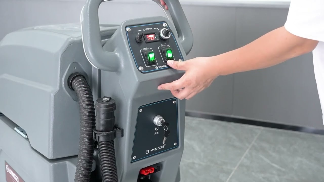 X4 floor scrubber introduction video