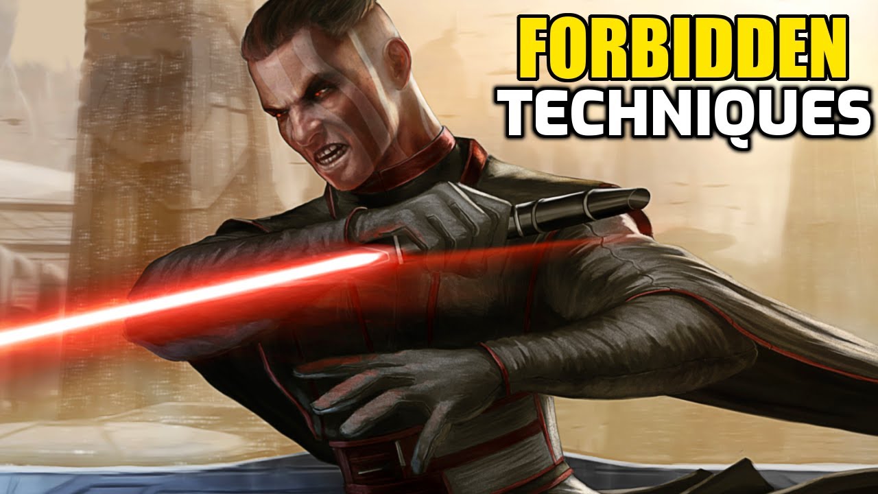5 FORBIDDEN Lightsaber Techniques Too BRUTAL For Jedi & Sith