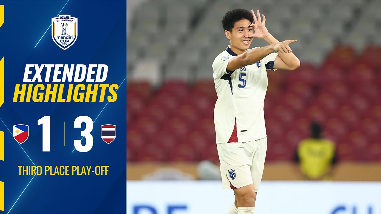 🇵🇭 ФИЛИППИНЫ против ТАИЛАНДА 🇹🇭 (Mandiri Cup 2025, матч за третье место: расширенные HL)