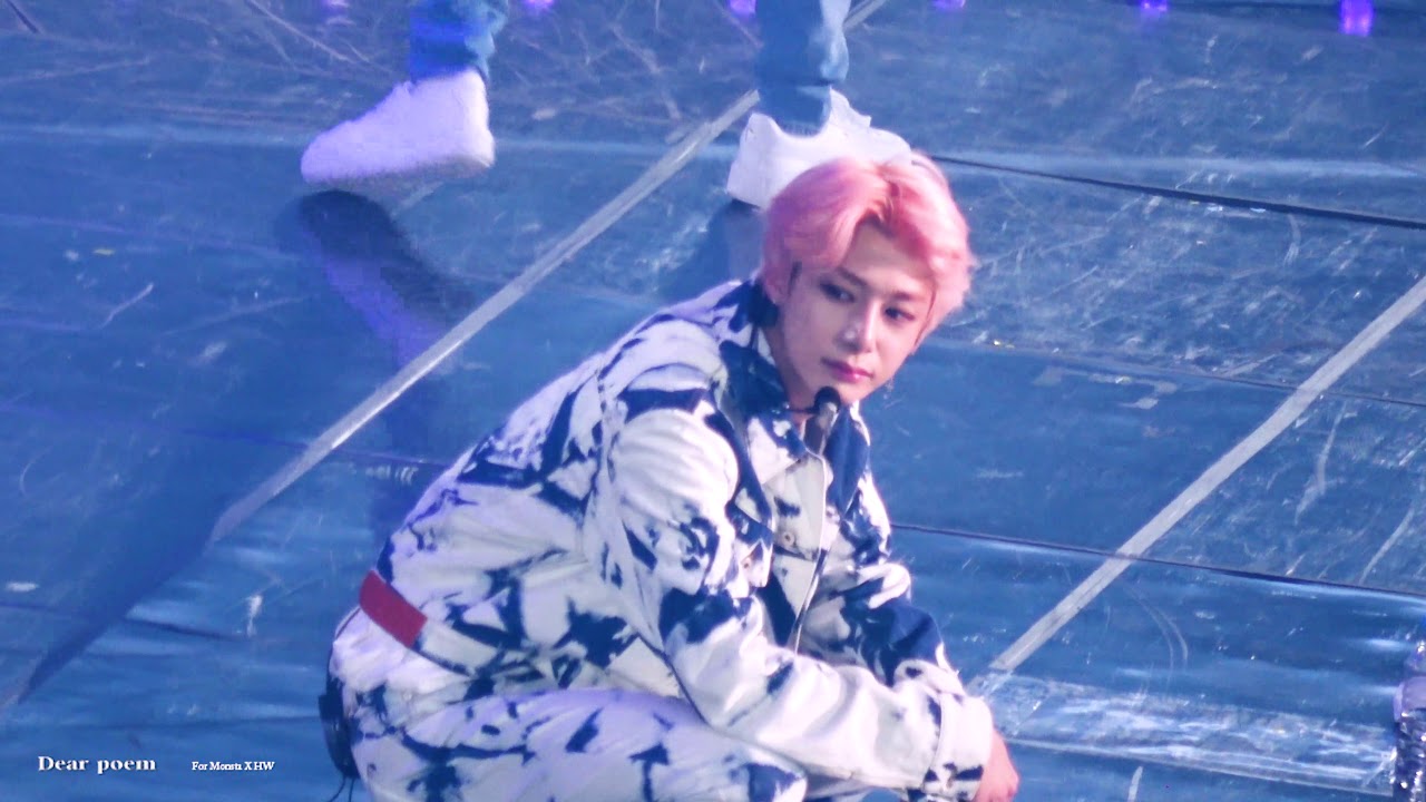 180527 몬스타엑스 콘서트 Because of you, 하얀소녀 형원 Focus