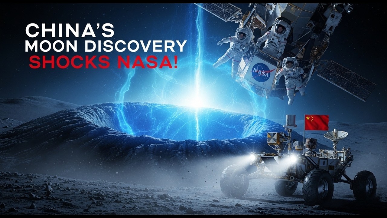 CHINA'S SHOCKING Moon Discovery Revealed |The New Space Race Nobody's Talking About it