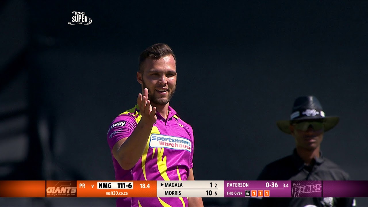 Match 29: Paarl Rocks vs NMB Giants Full match highlights