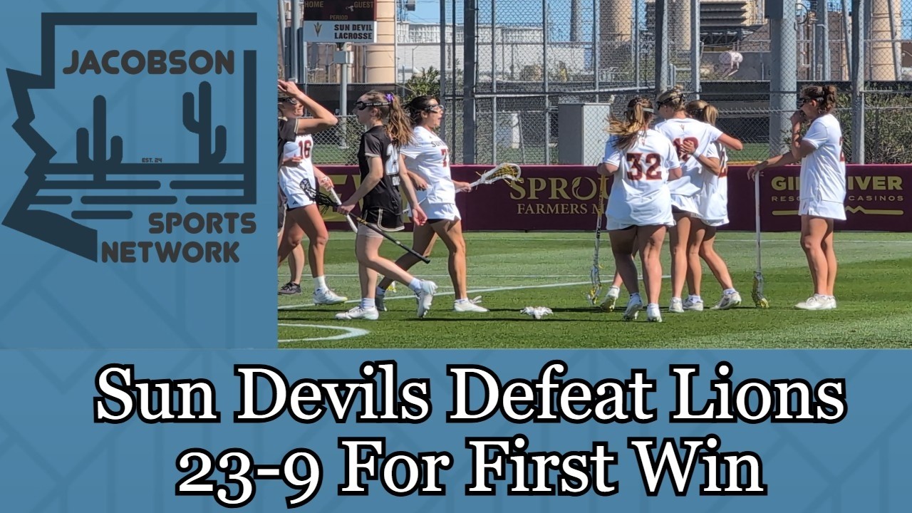 Sun Devils Defeat Lions 23-9 For First Win