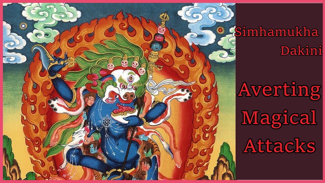 🦁 The Lion-Face Dakini Mantra | Aka Samara Ca Siadara Samaraya Phet | Simhamukha Dakini🦁