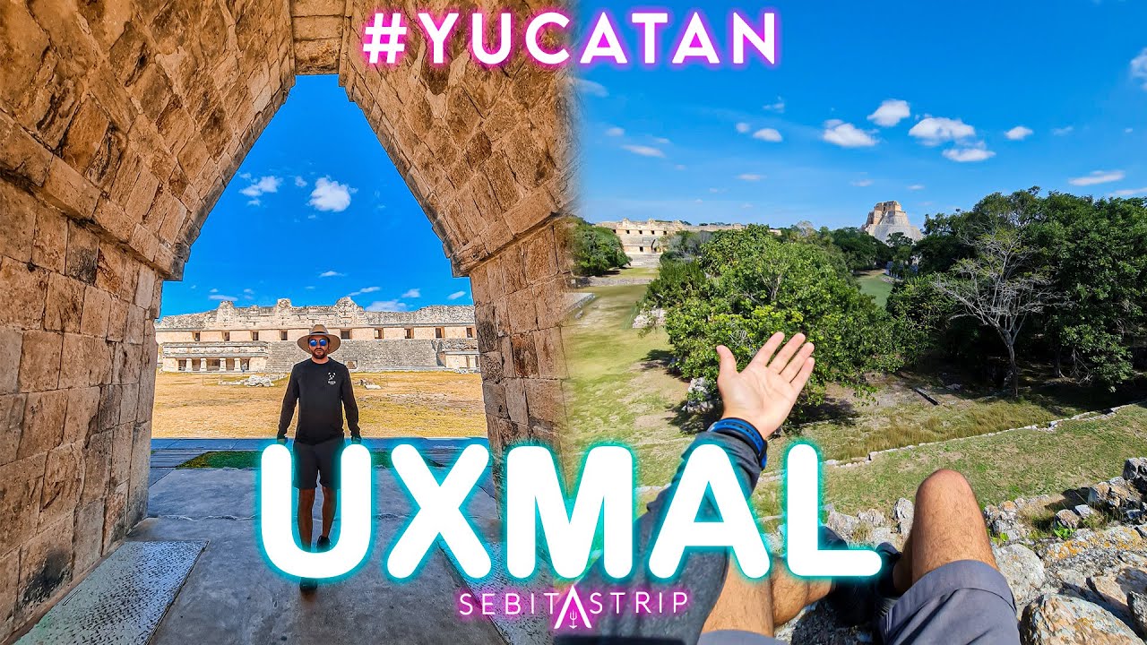 🌎🧜‍♂️YUCATÁN: UXMAL Y CENOTES | ZONA ARQUEOLÓGICA | COMIDA YUCATECA | @sebitastrip