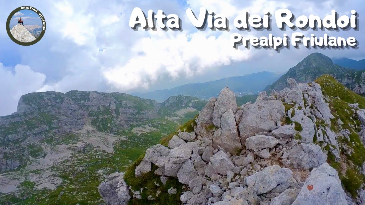 Alta via dei Rondoi Prealpi Friulane da Piancavallo