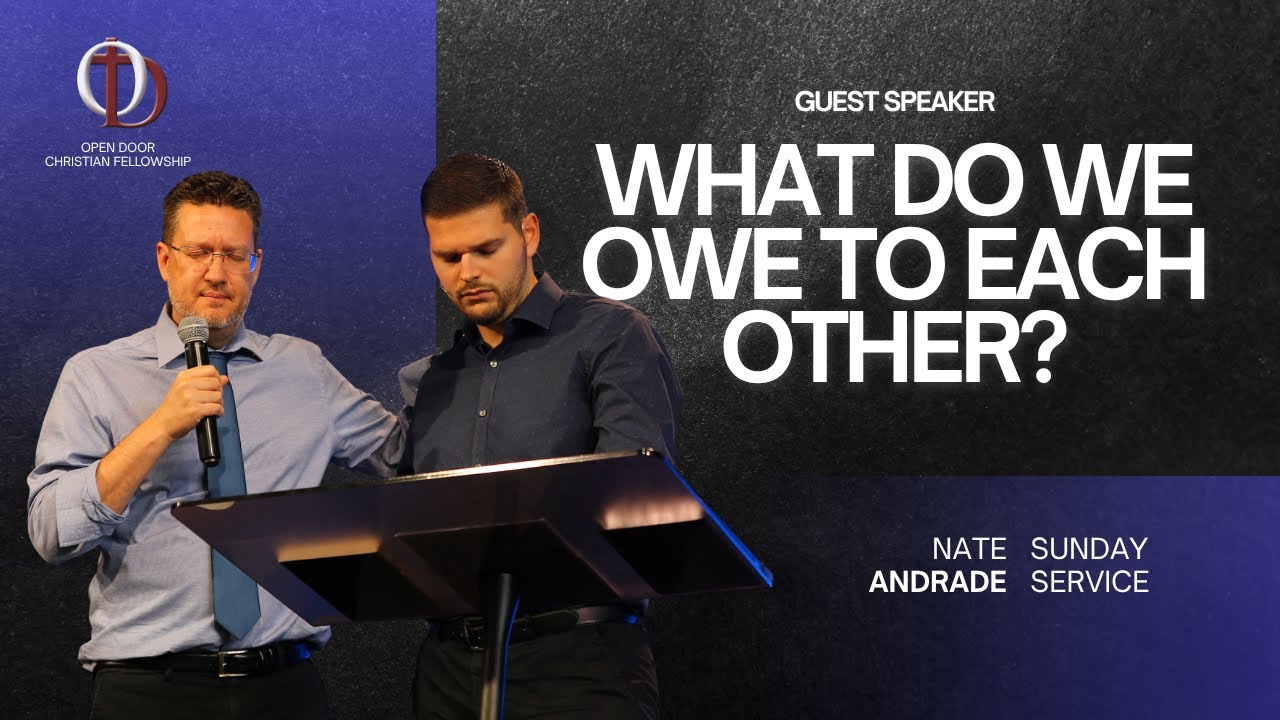 Sermon: What Do We Owe to Each Other? - Nate Andrade