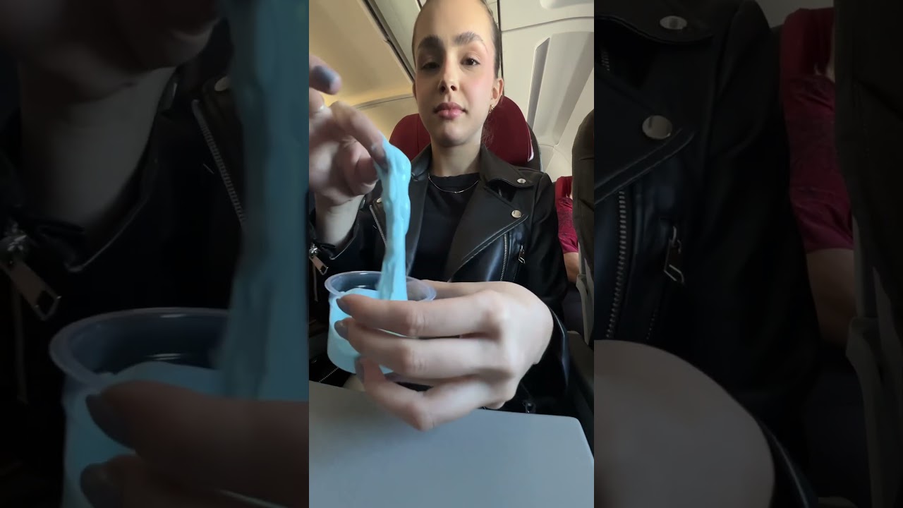 FIZ SLIME NO AVI&Atilde;O! ✈️