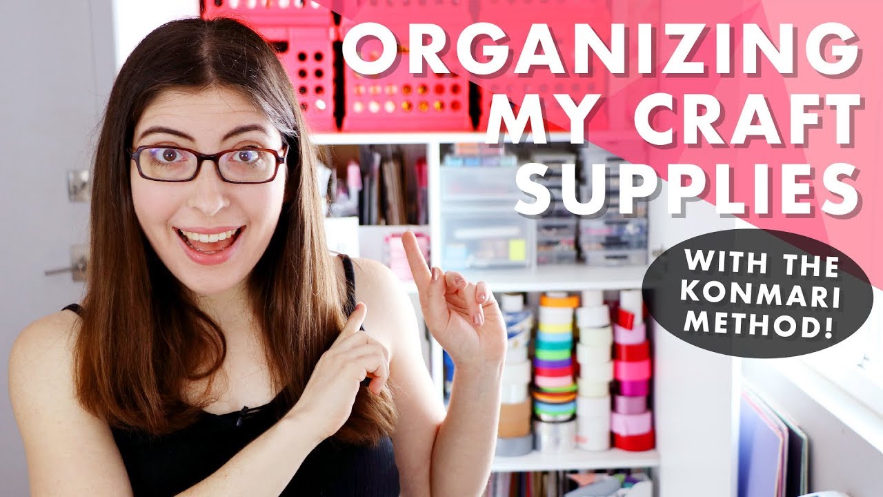 Organizing My Craft Supplies with the KonMari Method  - HGTV Handmade