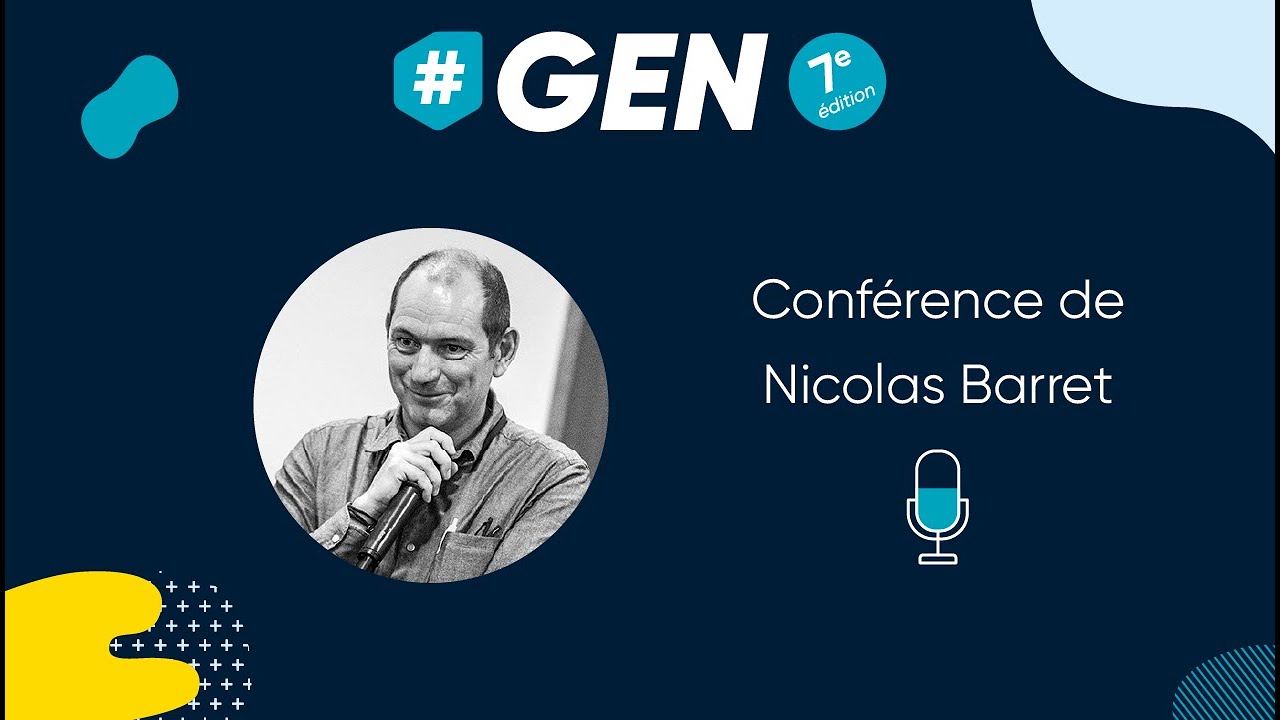 Conférence • Nicolas Barret • L'innovation dans le tourisme #GEN2019