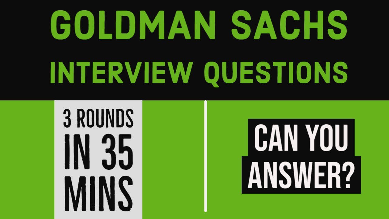 INTERVIEW QUESTIONS OF GOLDMAN SACHS | INTERVIEW EXPERIENCE FROM GEEKS FOR GEEKS