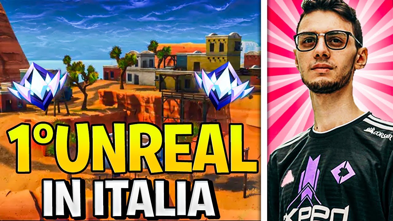 PRIMO in ITALIA a fare L'UNREAL su FORTNITE OG