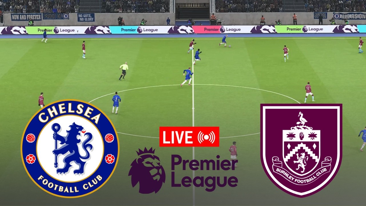 🔴LIVE : Chelsea vs Burnley | English Premier League 2026 | Full Match Streaming | PES 21 Simulation