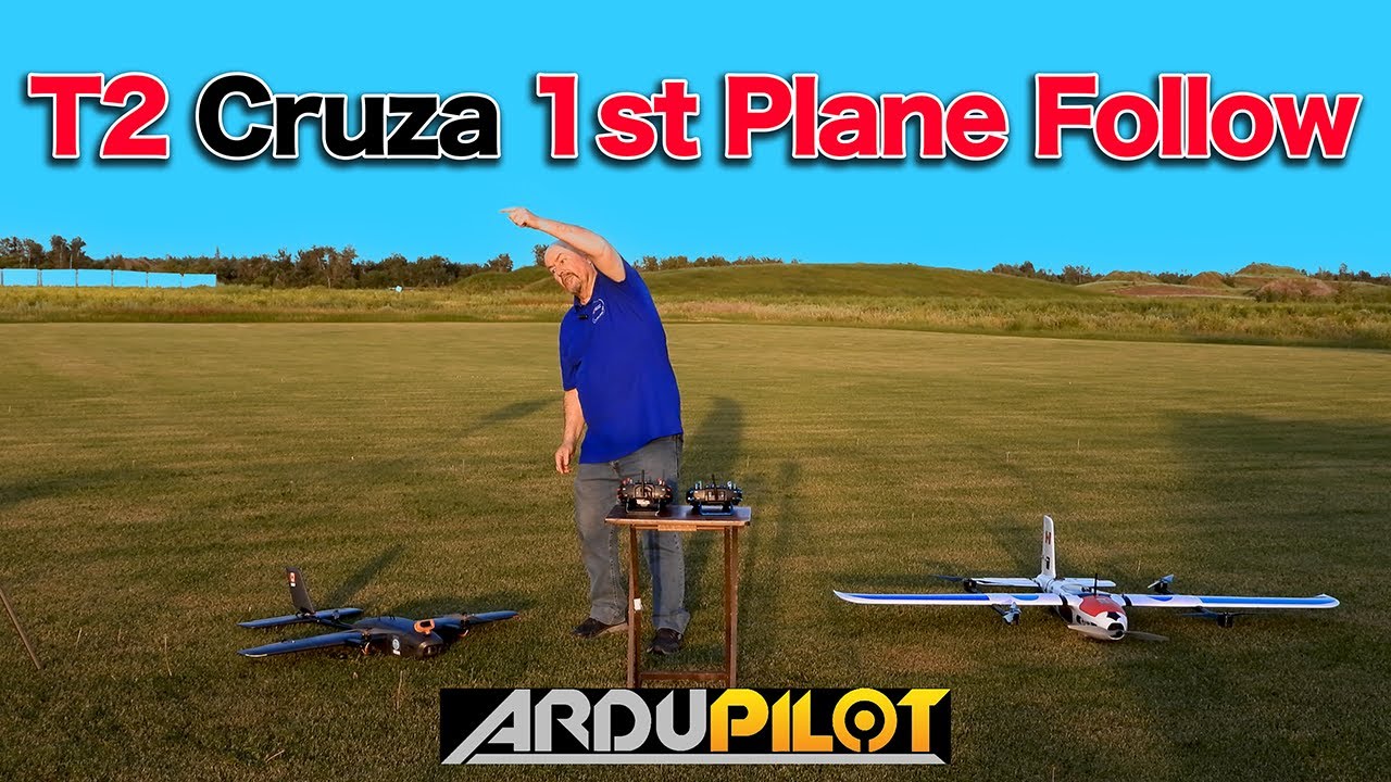 How does it work? Fixed wing drone swarming  - autonomous!