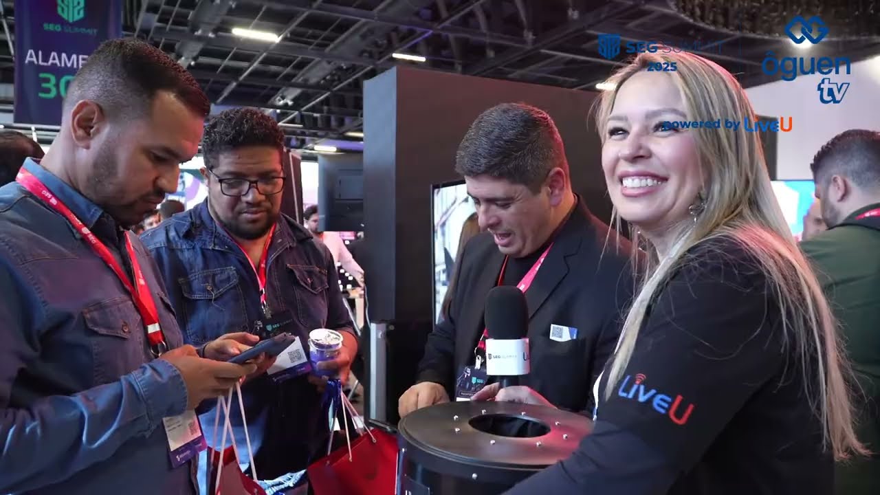 Apresentação Oficial da LiveU no Brasil | Transmissão ao Vivo com a ÔGUEN TV