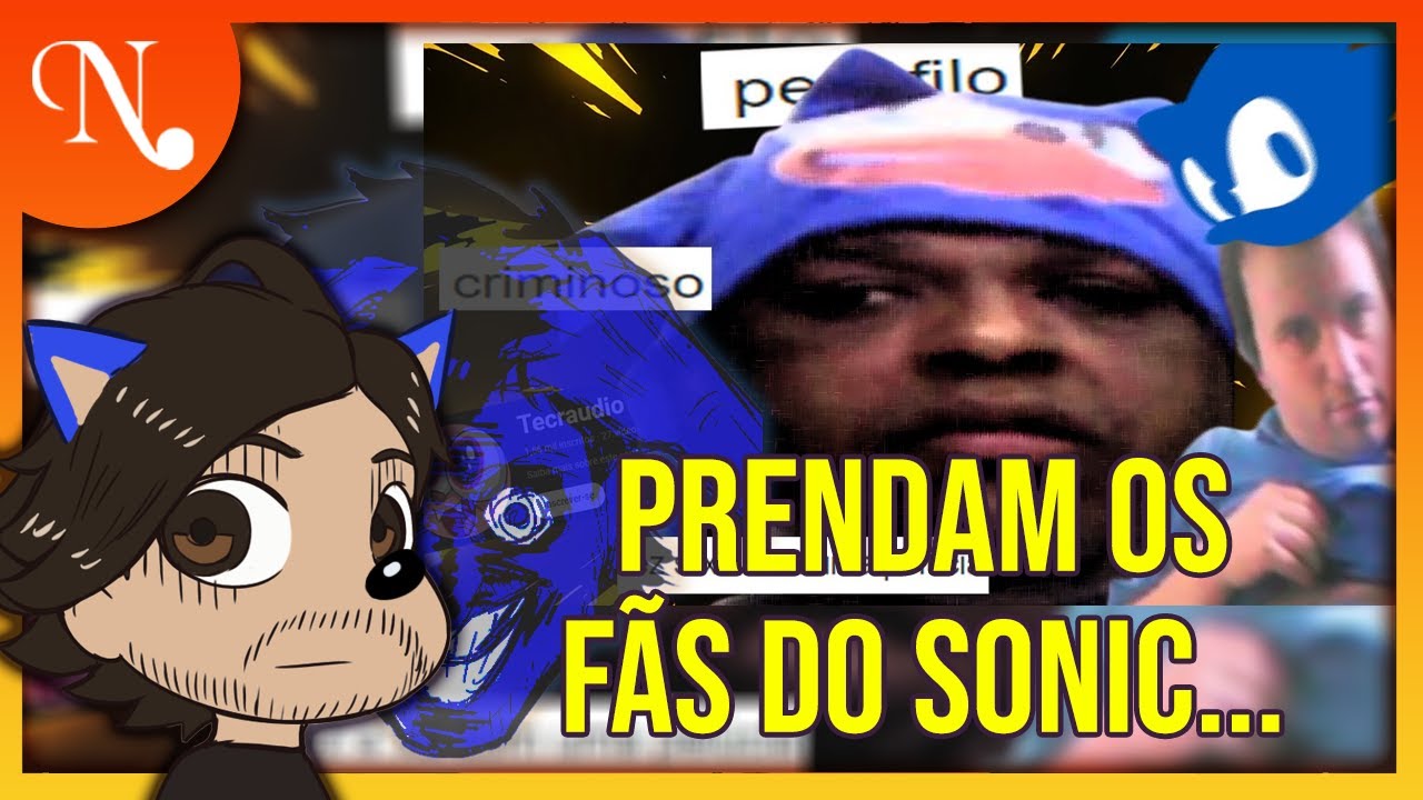 OS FÃS MAIS DOENTES DE SONIC - React ESQUIZOS DA FANBASE DE SONIC @meninothomass