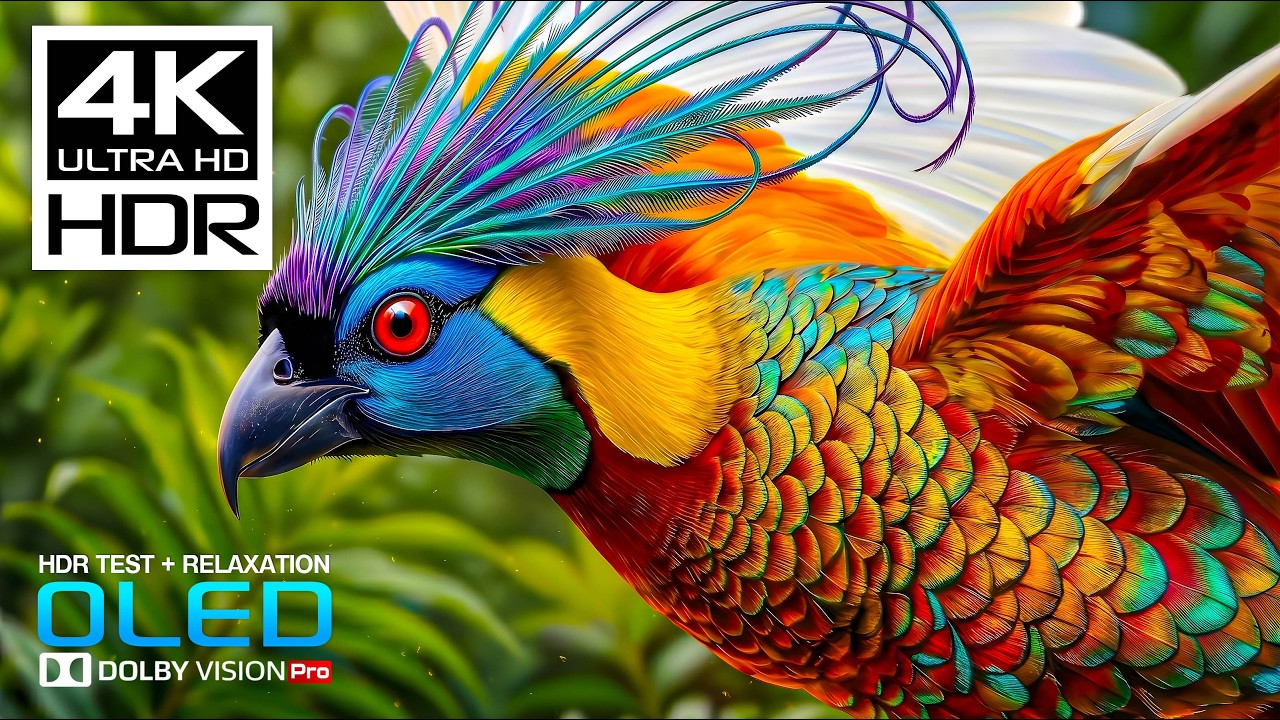 Unbelievable 4K Video ULTRA HD Nature Animals | BEST HDR OLED Dolby Vision 120FPS (8K/4K TV)