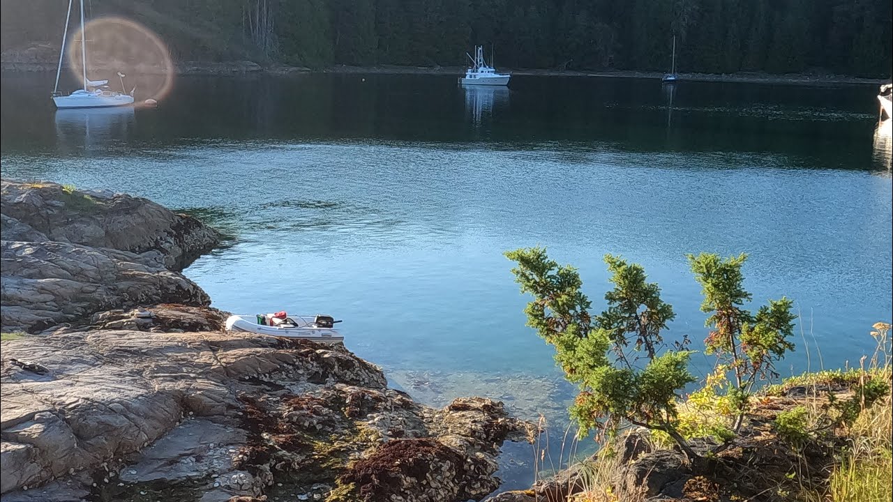 Part 2 ~Crossing To Vancouver Island and heading South in Johnstone Strait - on our Nordhavn40
