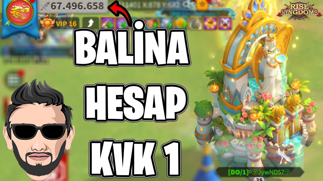 100 GÜNLÜK BALİNA HESABI KVK 1’DE! BU HESAP GERÇEK Mİ?! | Rise of Kingdoms