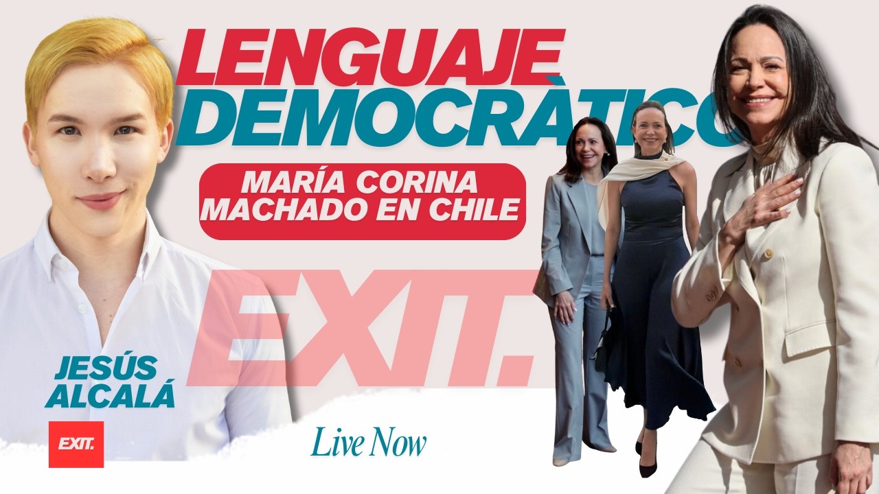 MAR&Iacute;A CORINA MACHADO - SU IM&Aacute;GEN EN CHILE (Mar Filippo LiVE) #venezuela