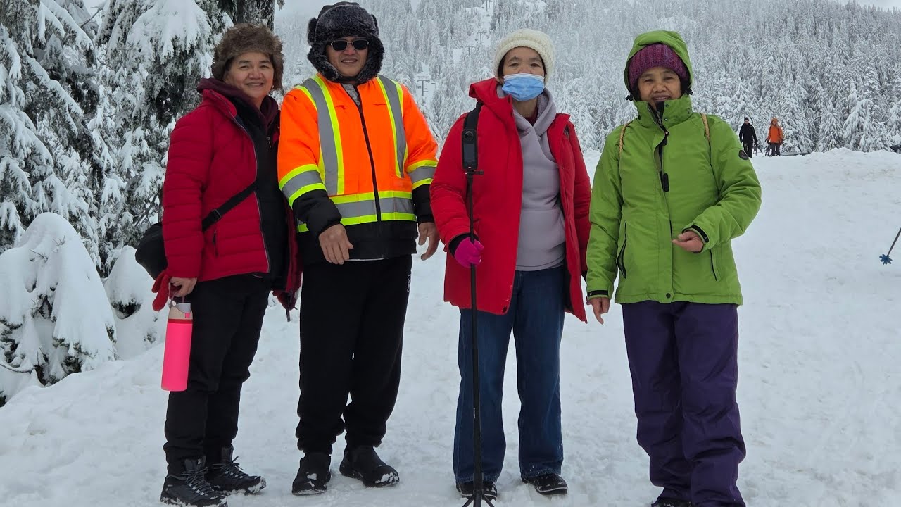 Hiking at Seymour mountain