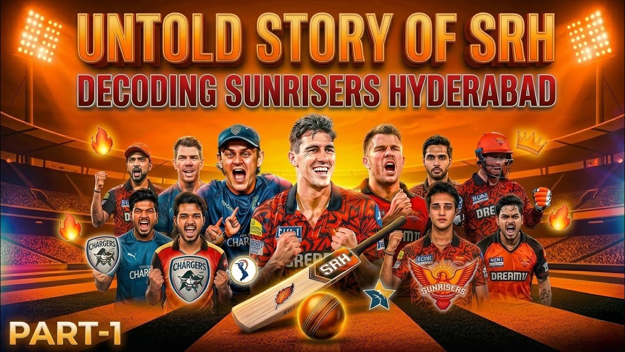 IPL Deccan Chargers To Sunrisers Hyderabad Journey PART-1 | Champions | Emotional | #srh #ipl 