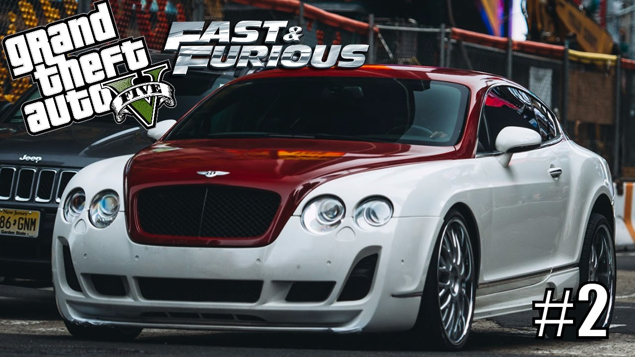 FAST AND FURIOUS 8 DANS GTA5 : AVOIR LA BENTLEY DE ROMAN PEARCE #2 - Mrjksaw