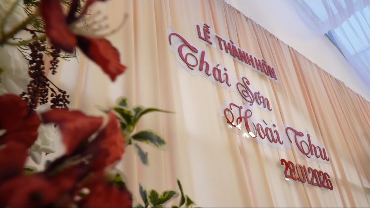 Lễ thành hôn Thái Sơn & Hoài Thu