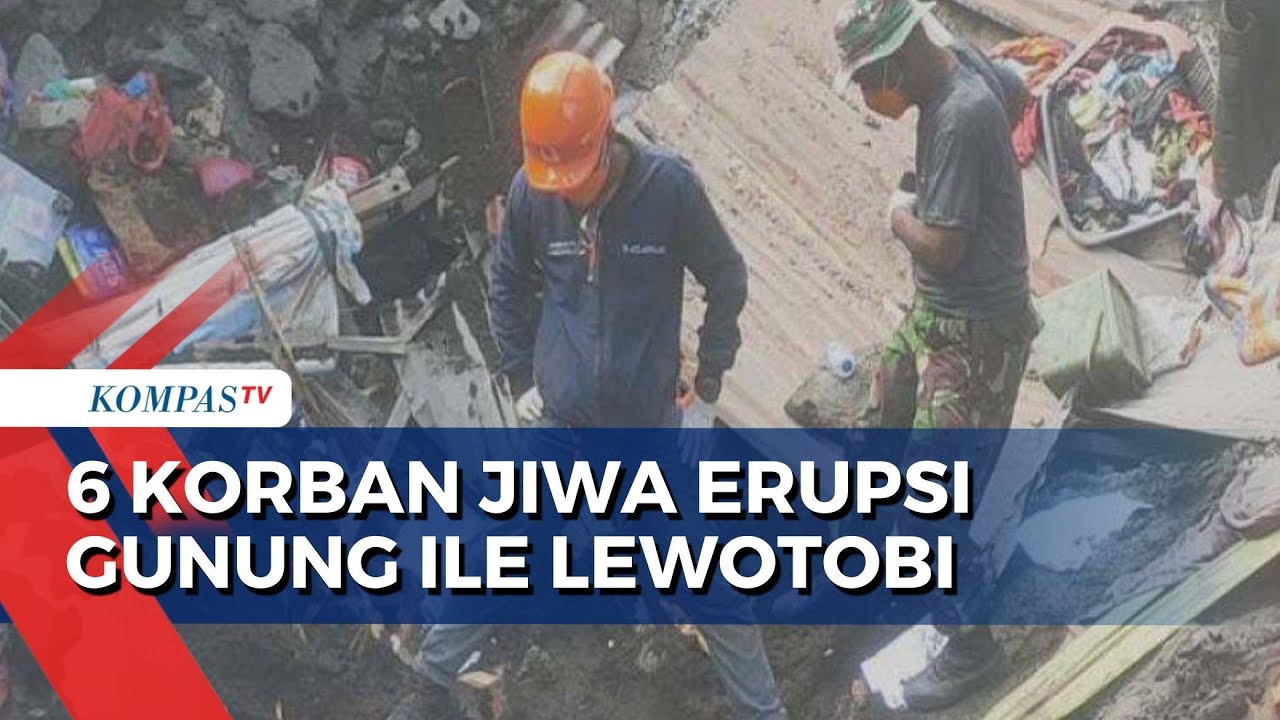 BNPB: 6 Orang Meninggal Dunia dalam Erupsi Gunung Ile Lewotobi Laki-Laki NTT
