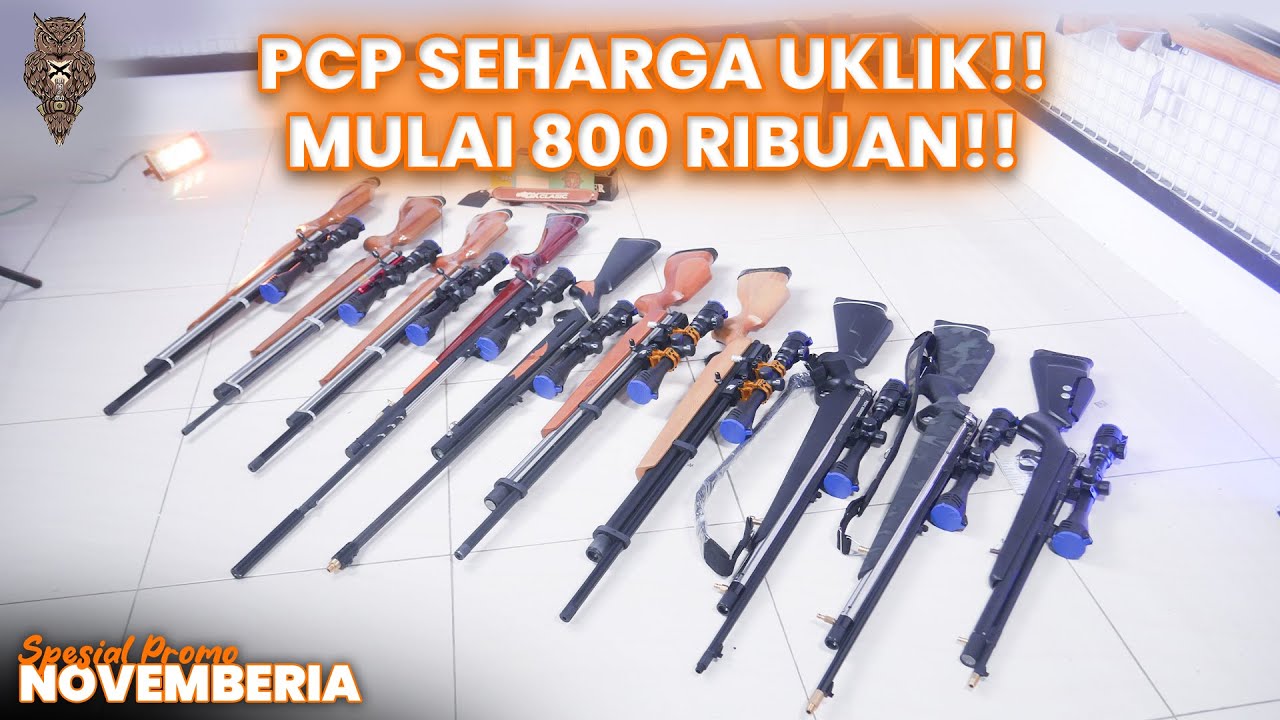 CUCI GUDANG!! PCP BIG GAME 800 RIBUAN!! FULLSET DISKON RATUSAN RIBU!!