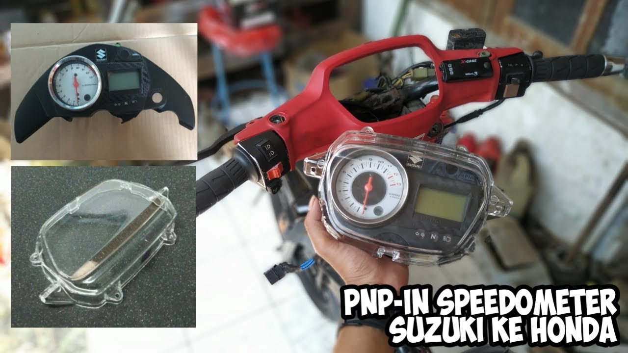 Pasang & Rapihin Speedometer Suzuki satria Fu di motor astrea