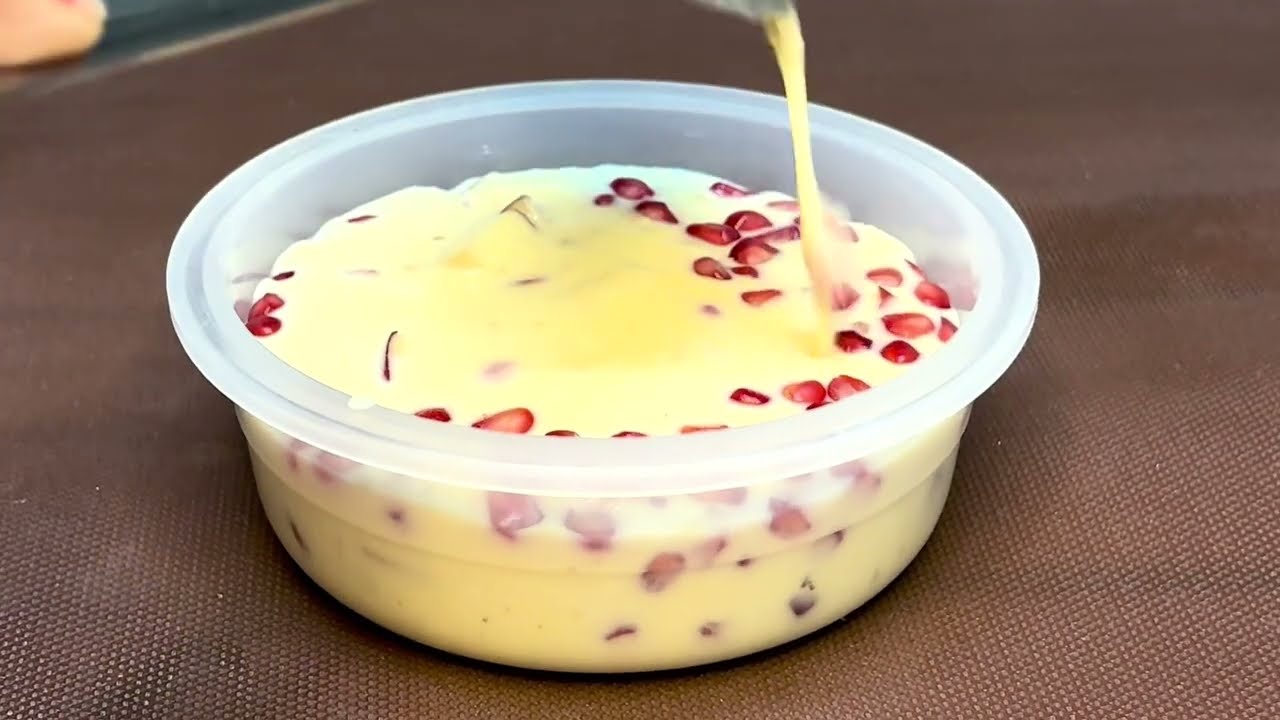 Creamy Fruit Custard Delight