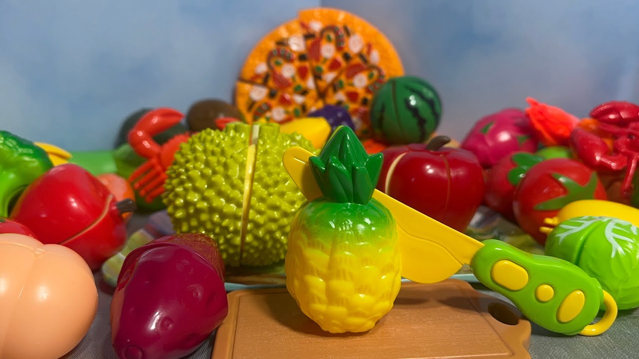 Playing Cutting Food, Fruits & Vegetables ASMR #shorts