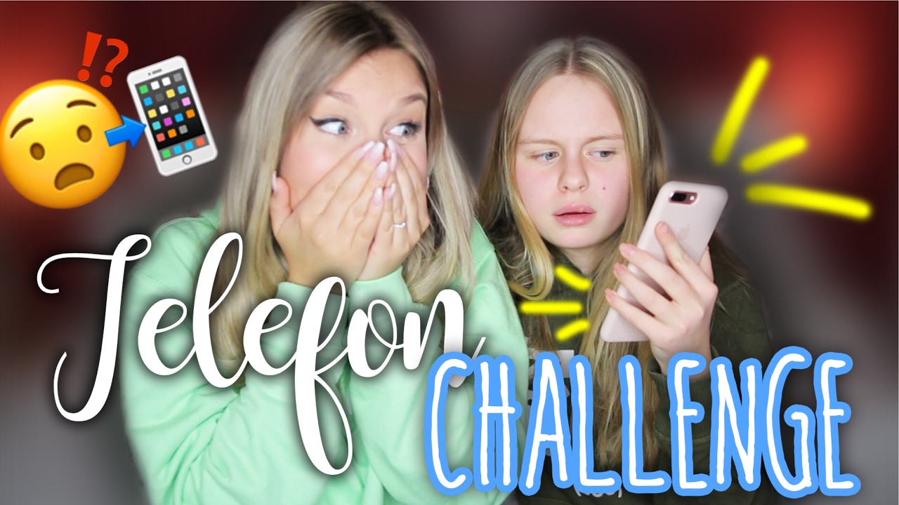 TELEFON Challenge 😳 mit meiner Schwester Lena | Dagi Bee