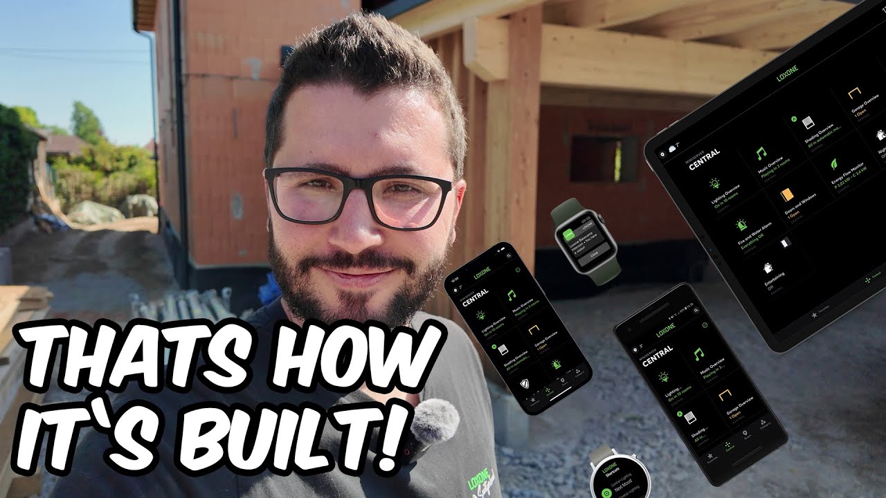 Я запланировал умный дом Loxone для своего кузена... слишком много?! 🏡