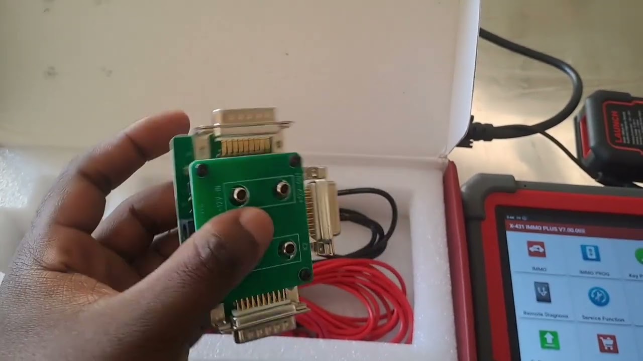 Launch X431 IMMO Plus programmer Benz all Keys Lost and IMMO adapter