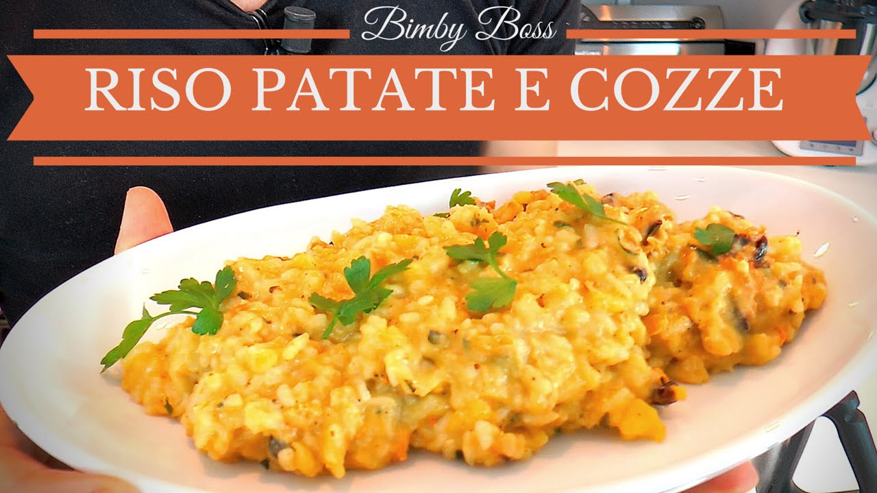 Riso Patate e Cozze | Bimby TM6 - TM5 -TM31 | Thermomix