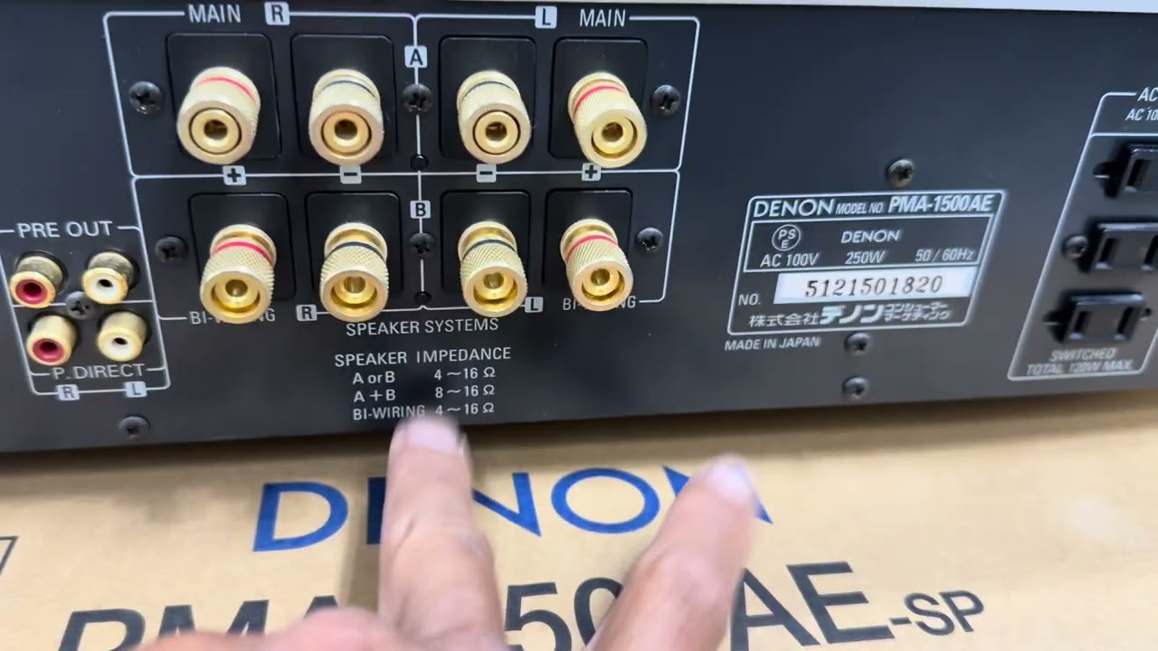 Denon PMA-1500 AE - máy like new.-11,5 tr - EThinh :0908946099