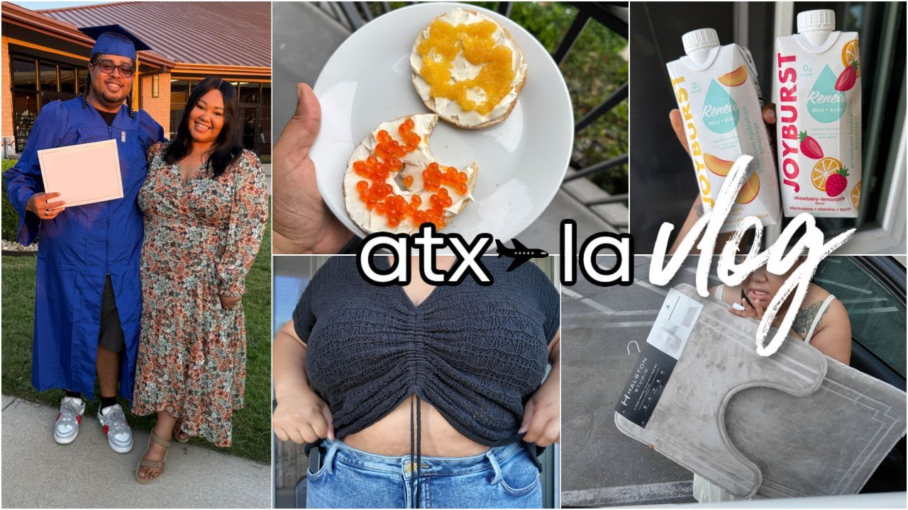 Quick ATX trip, mini Costco haul, new jeans, beach walk & Ross run! | Edyn Loves Life Vlog