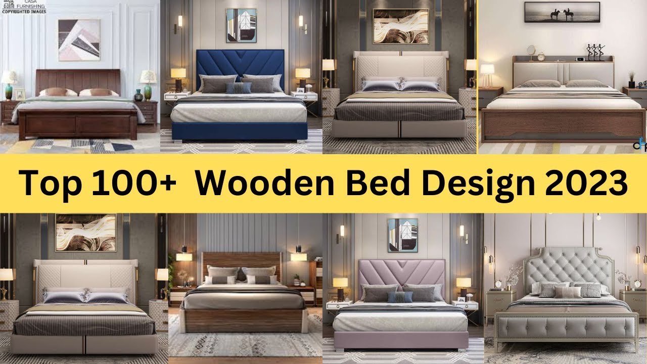 bed design 2023 - bed design in wood - double bed design - new bed design 2023 photos - wooden beds