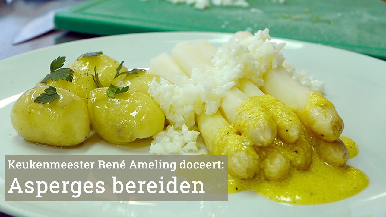 Asperges koken en serveren op de originele manier