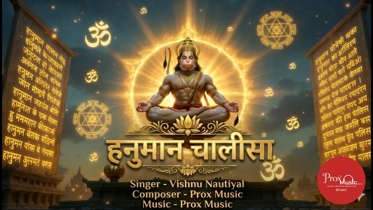 श्री हनुमान चालीसा | Hanuman Chalisa - Stress Relief | Devotional Prayer | Hanuman Jayanti Song 2026