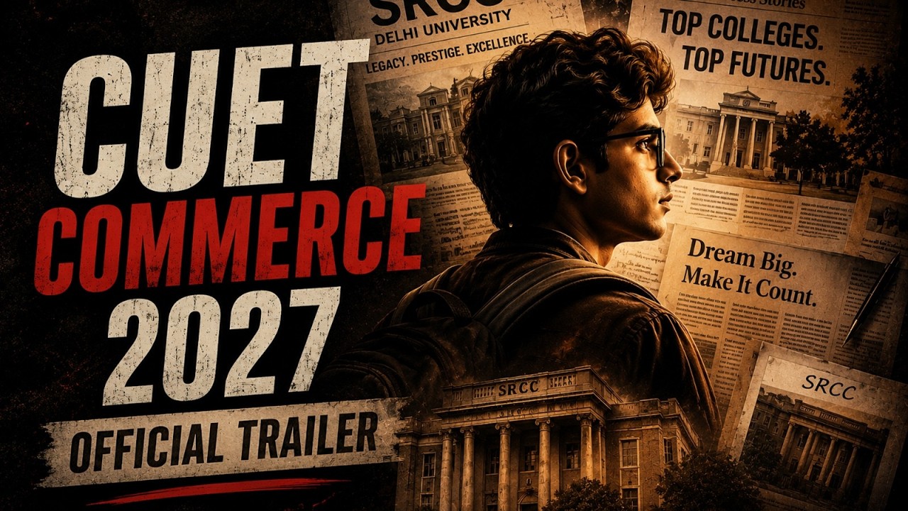 Pravesh CUET Commerce 2027 Official Trailer 🔥 | Your Journey to SRCC Starts Here