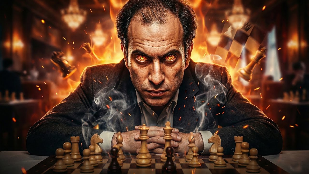 🤯 VERG&Uuml;ENZA en Ajedrez: Mikhail Tal HUMILLA a Gurgenidze con un Sacrificio de Reina FULMINANTE